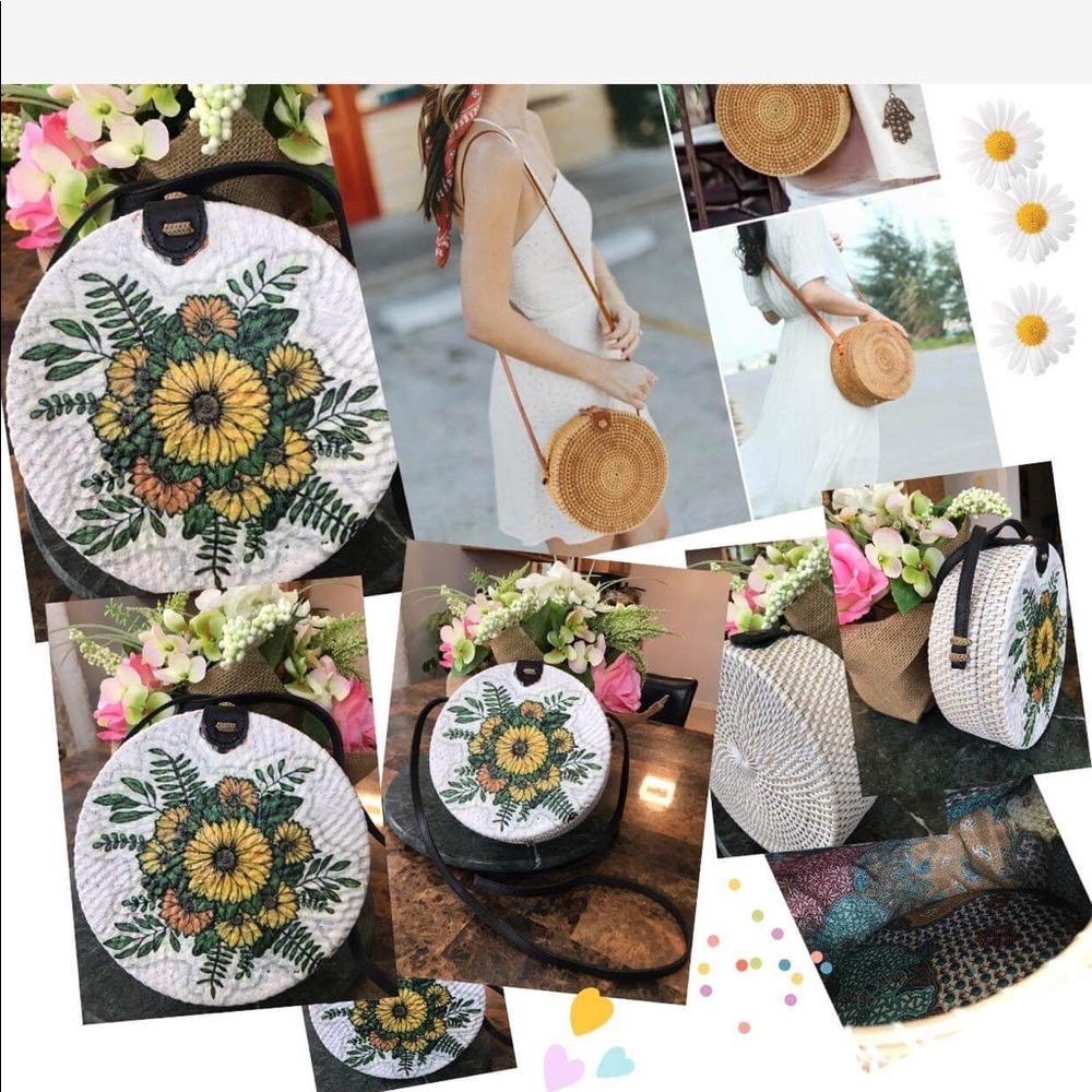 Brand new Handwoven Shoulder Bag - Boho Summer Purse - Bohemian Crossbody Bag